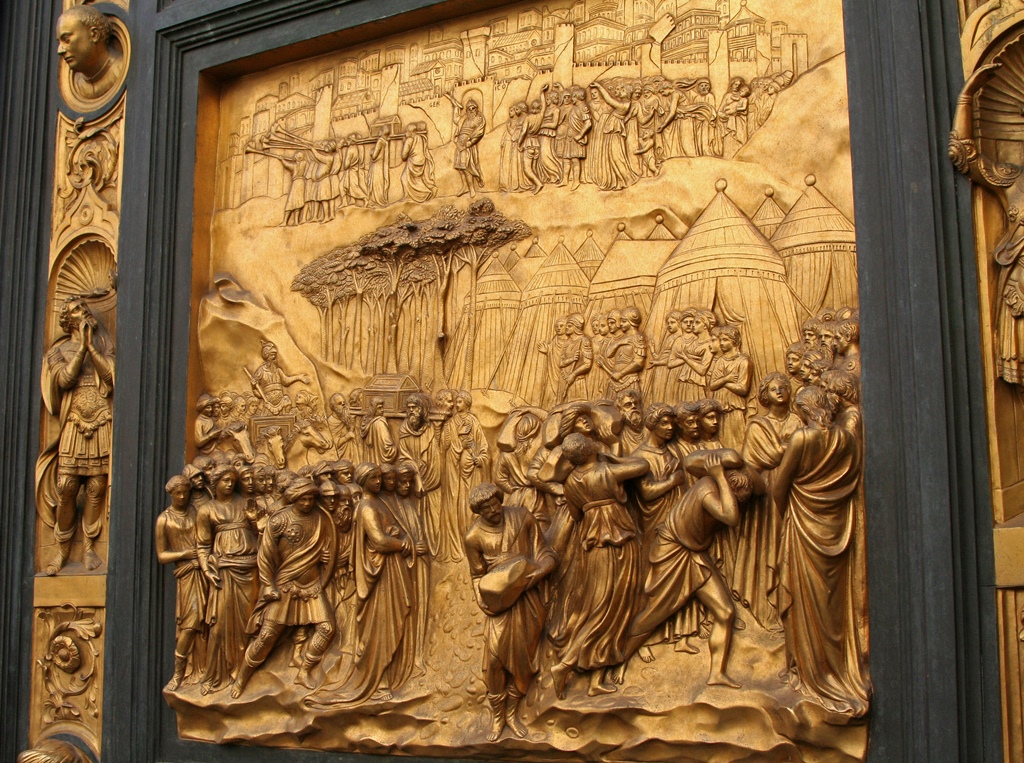 Fall of Jericho Panel (Baptistery copy)