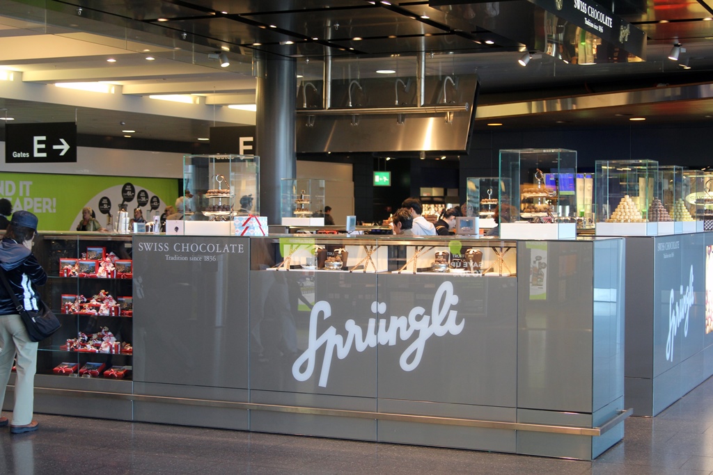 Spr�ngli, Zurich Airport