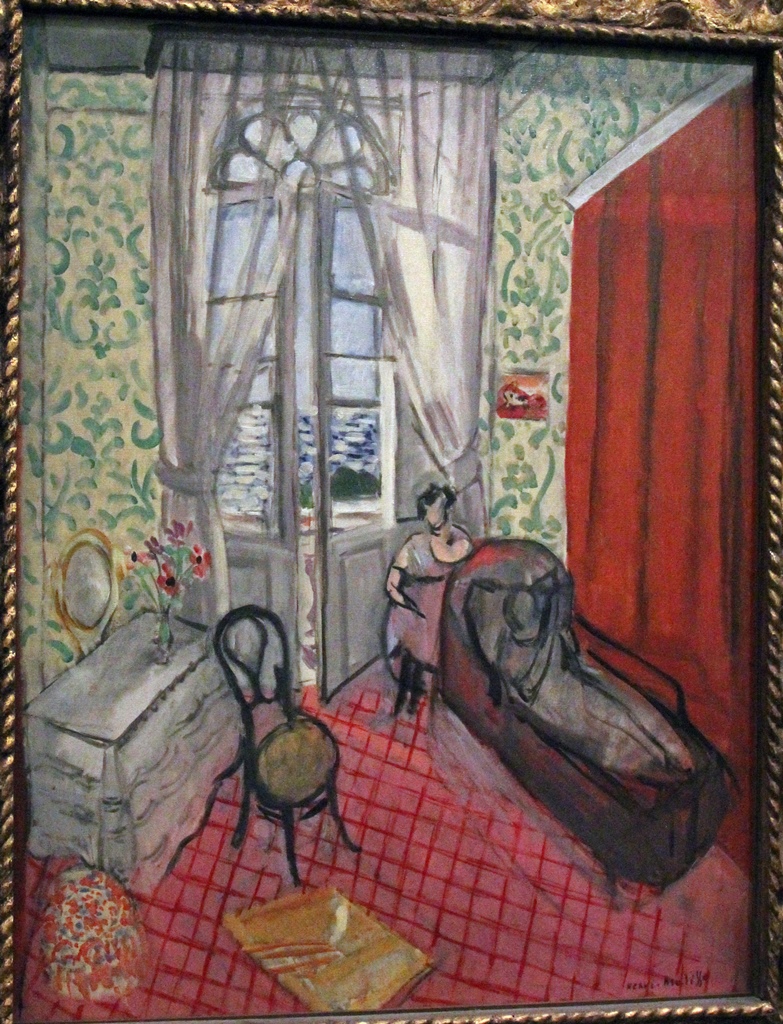 Woman with Sofa